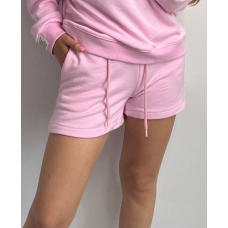 Шорти трикотажні жіночі Рожевий, M/L