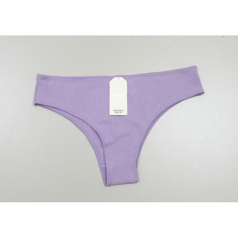 Трусики жіночі рубчик бразиліани Бузковый М Трусики жіночі рубчик бразиліани Бузковый М