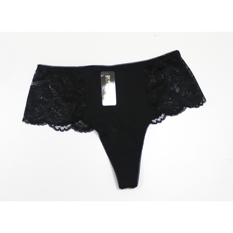 Труси жіночі стринги 3XL, Чорний Труси жіночі стринги 3XL, Чорний