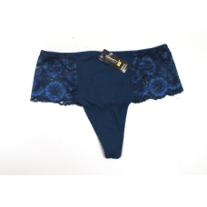 Труси жіночі стринги XL, Синій
