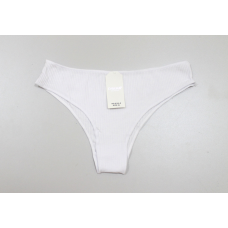 Труси жіночі рубчик бразиліани M, Білий