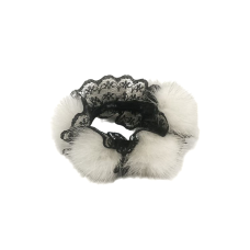 Гумка хутряна для волосся з норки