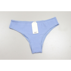 Труси жіночі рубчик бразиліани XL, Блакитний