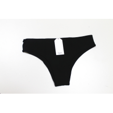 Труси жіночі рубчик бразиліани М, Чорний