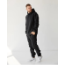 Чоловічий спортивний теплий костюм на флісі, чорний, 54