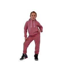 Теплий спортивний костюм на дівчинку Рожевий, 158