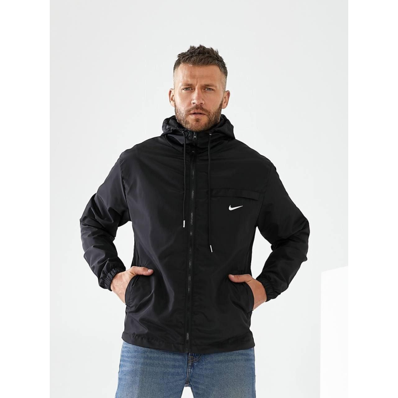 Вітровка чоловіча з плащівки Чорний М