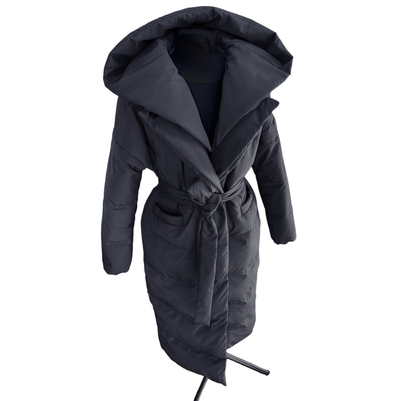 Жіноче пальто зимове пуховик Чорне 48/52