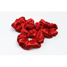 Набір резинок для волосся атласний