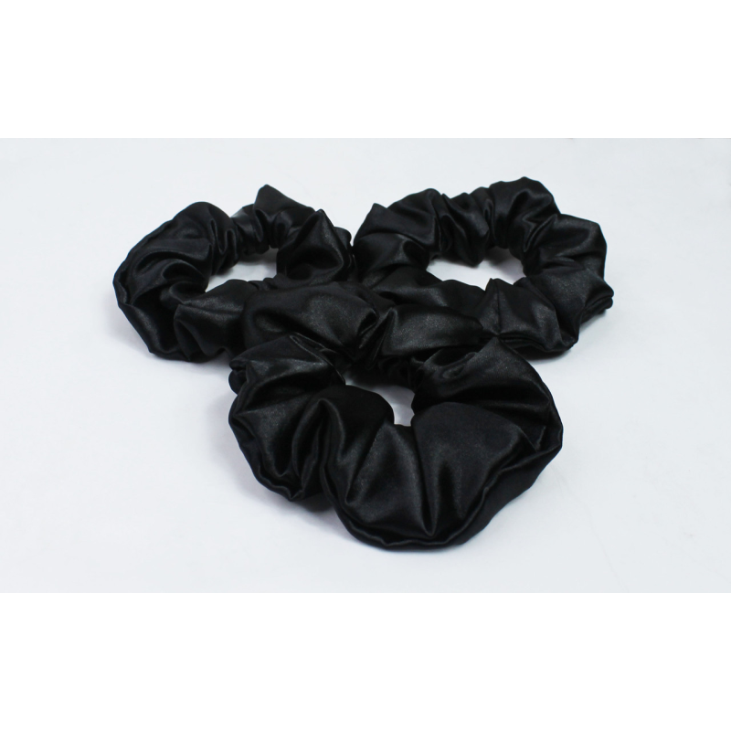 Набір резинок для волосся атласний