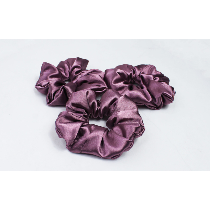 Набір гумок для волосся атласний Фреза