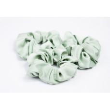 Гумка для волосся шовкова Оливковий