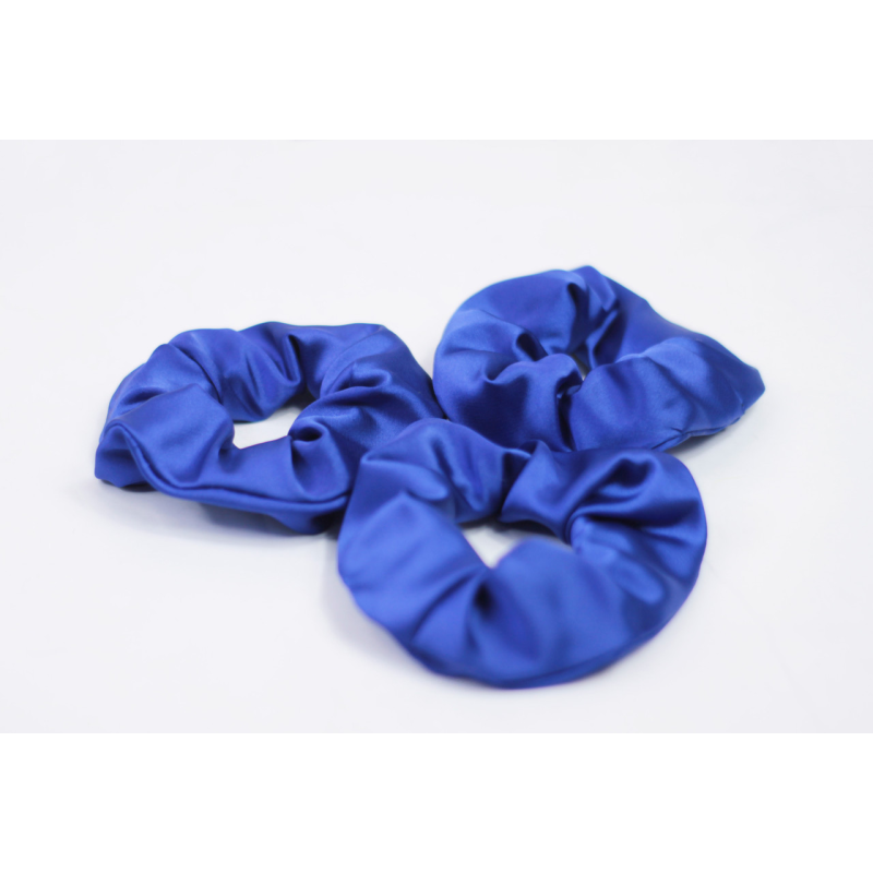 Гумка для волосся шовкова Електрик