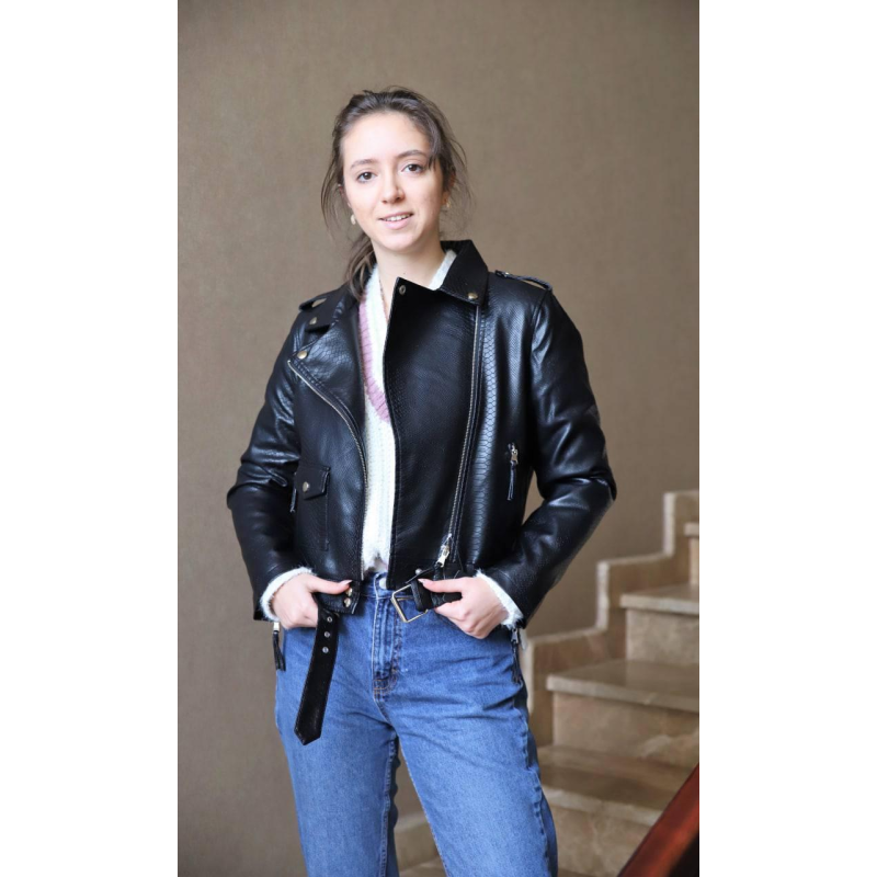 Куртка косуха жіноча весна/осінь,