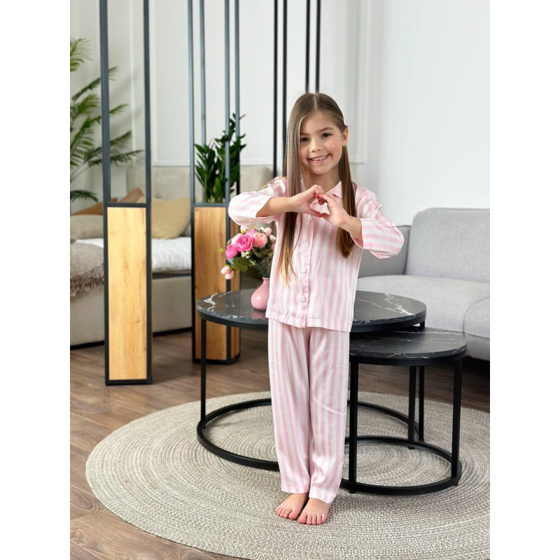 Дитяча піжамка із сатину