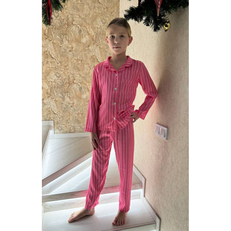 Дитяча піжамка із сатину