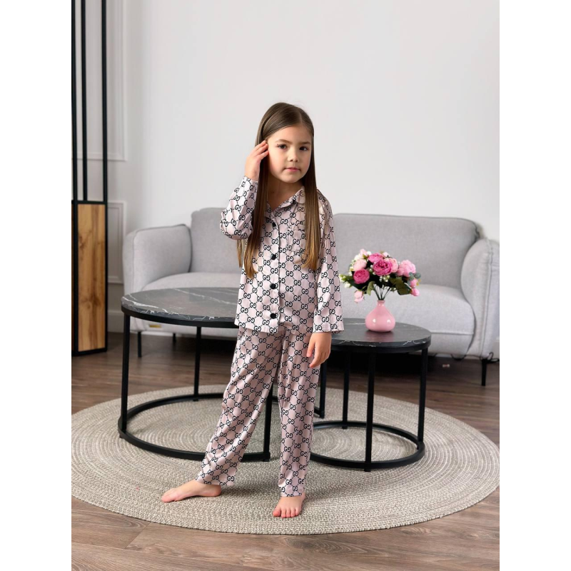 Дитяча піжамка із сатину