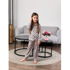 Дитяча піжамка із сатину