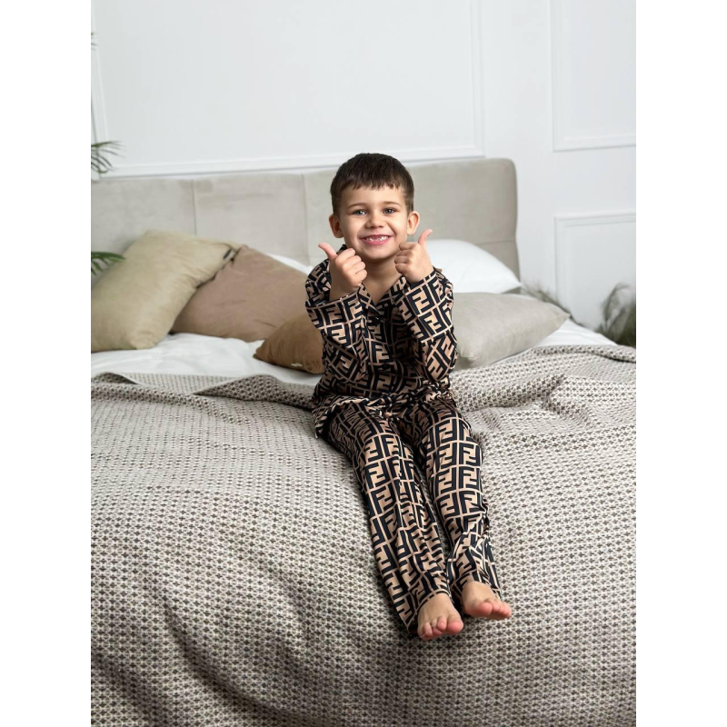 Дитяча піжамка із сатину