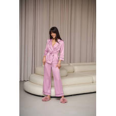 Піжама жіноча шовкова зі штанами