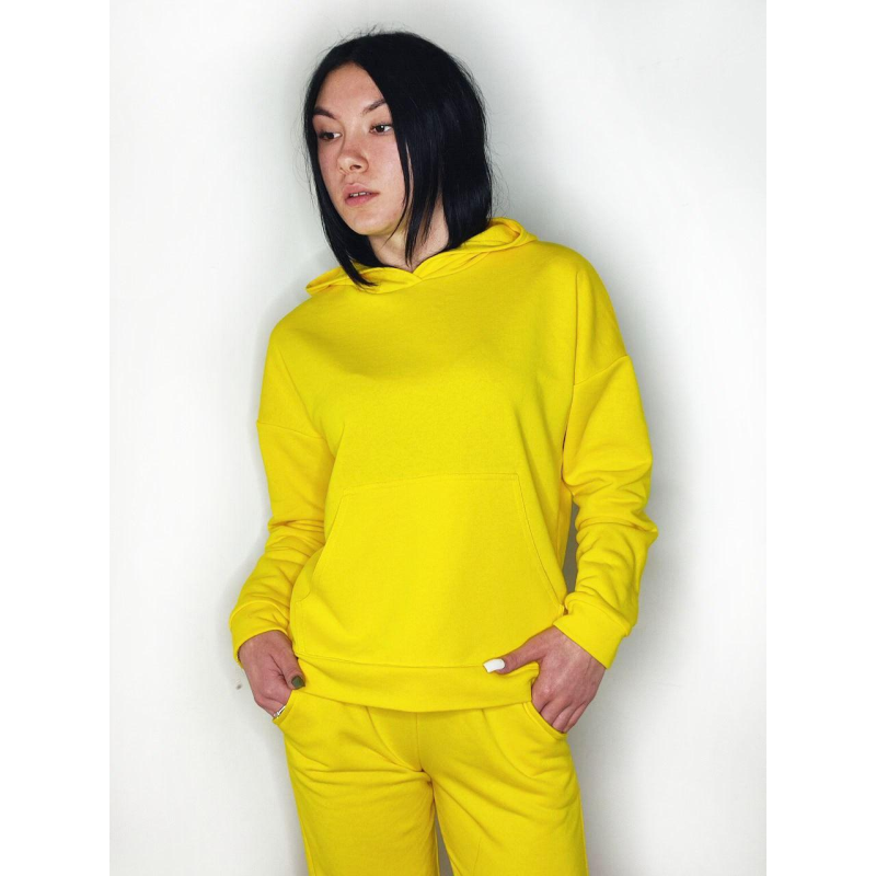 Спортивний костюм тринитка петля, Жовтий, S