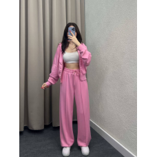 Жіночий костюм-двійка з широкими штанами Барбі, 42/44