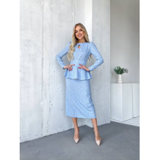 Довга літня сукня Блакитний, XS-S