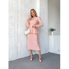 Довга літня сукня Рожевий, XS-S