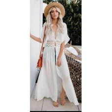 Біла туніка пляжна довга 42/46