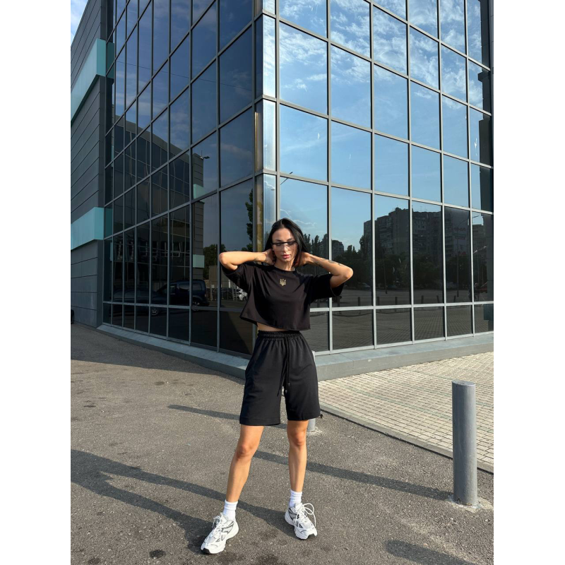 Шорти бермуди жіночі, Чорні 42-44