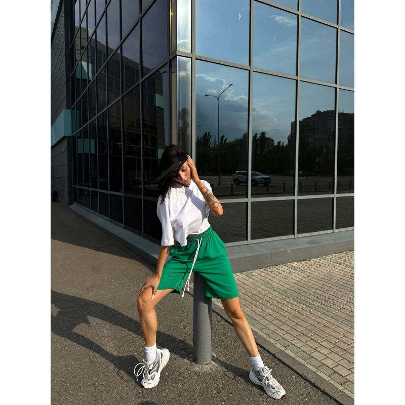 Бермуди шорти жіночі Зелений 42-44