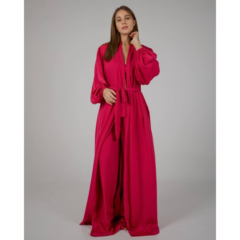 Піжамний костюм-трійка Diana шовк віскоза