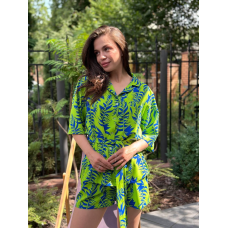 Костюм жіночий літній штапель-шовк XS/S