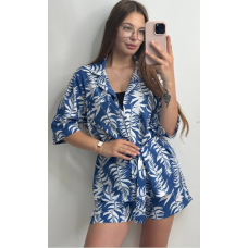 Костюм жіночий літній штапель-шовк XS/S