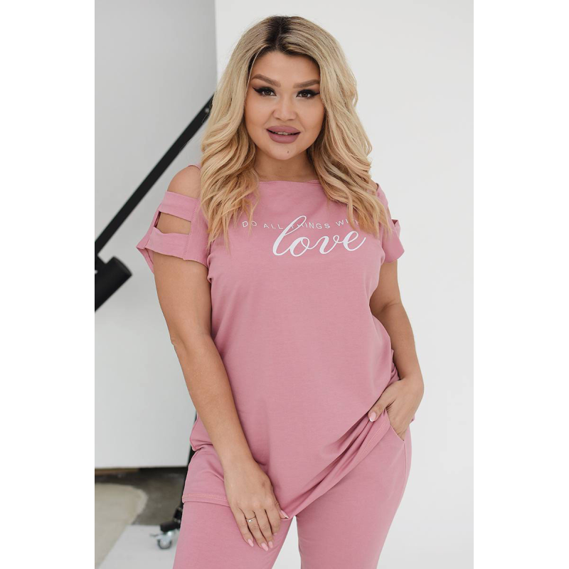 Жіночий літній костюм із бриджами Фреза, 54/56