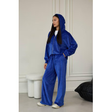 Костюм жіночий велюровий Електрік, 42/46