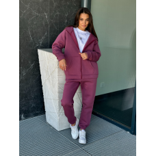 Жіночий спортивний костюм на флісі, Фреза, 42/44