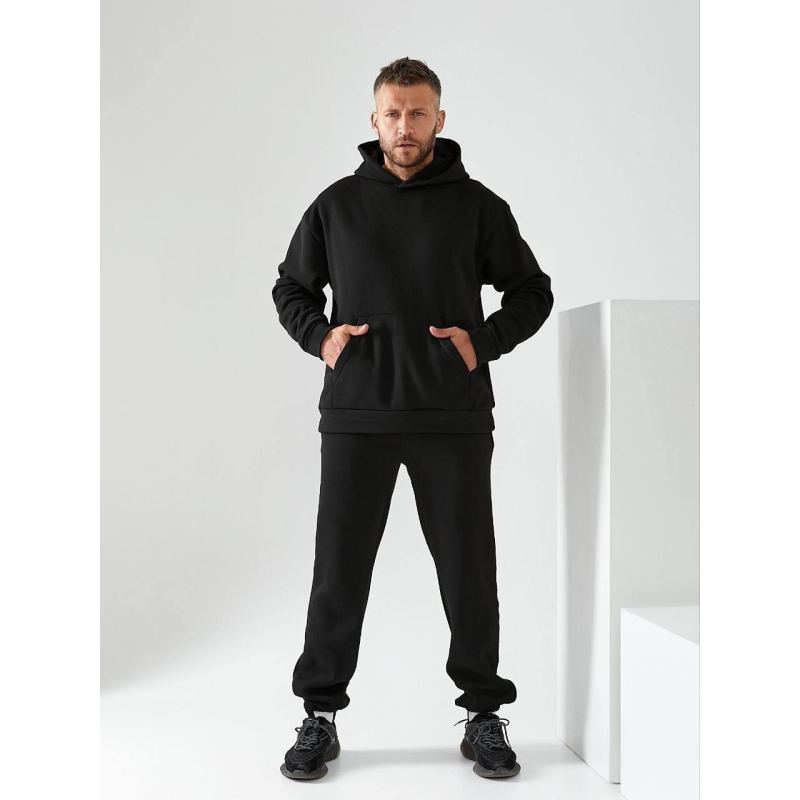 Чоловічий спортивний теплий костюм на флісі