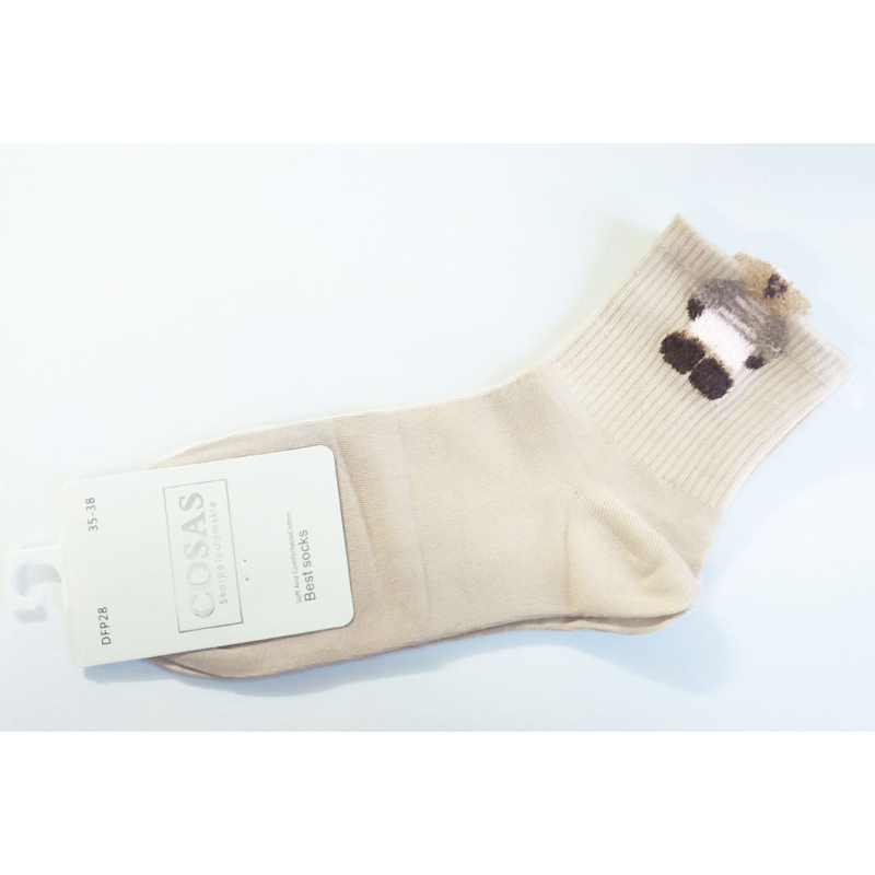 Шкарпетки жіночі демісезонні  35-38, Бежевий