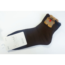 Шкарпетки жіночі демісезонні , 39-42, Коричневий