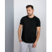Футболка чоловіча котон Чорний, XL