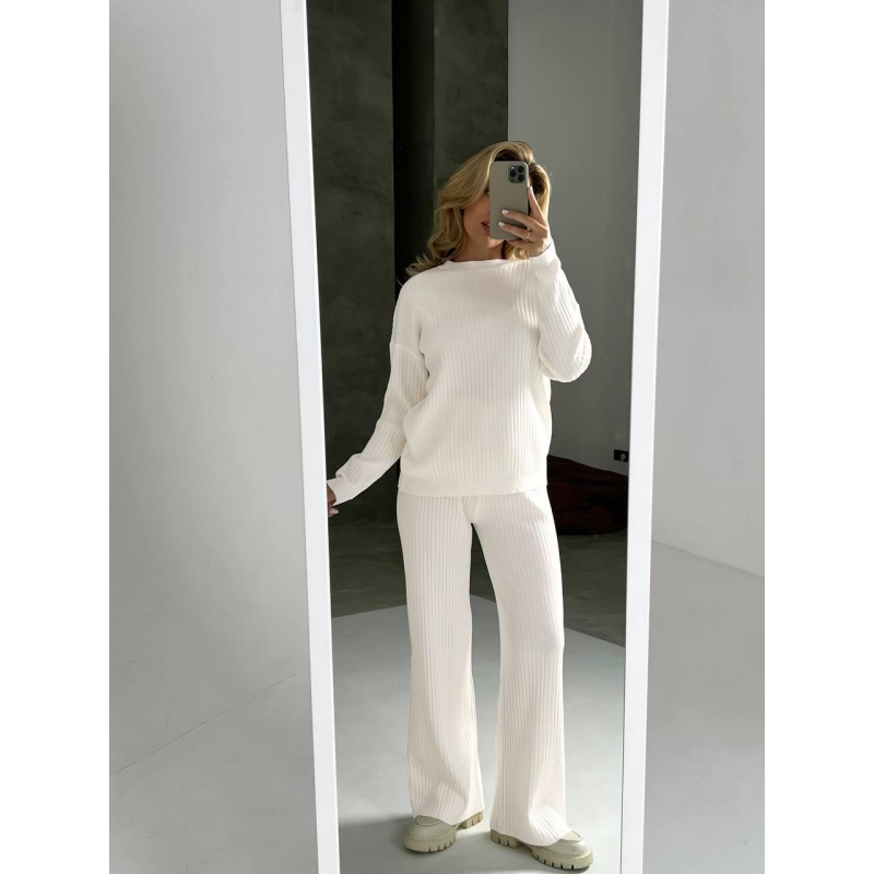 Костюм жіночий ангора рубчик, 42-46