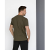 Футболка чоловіча котон Темне хакі, M