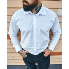 Сорочка класична білий M