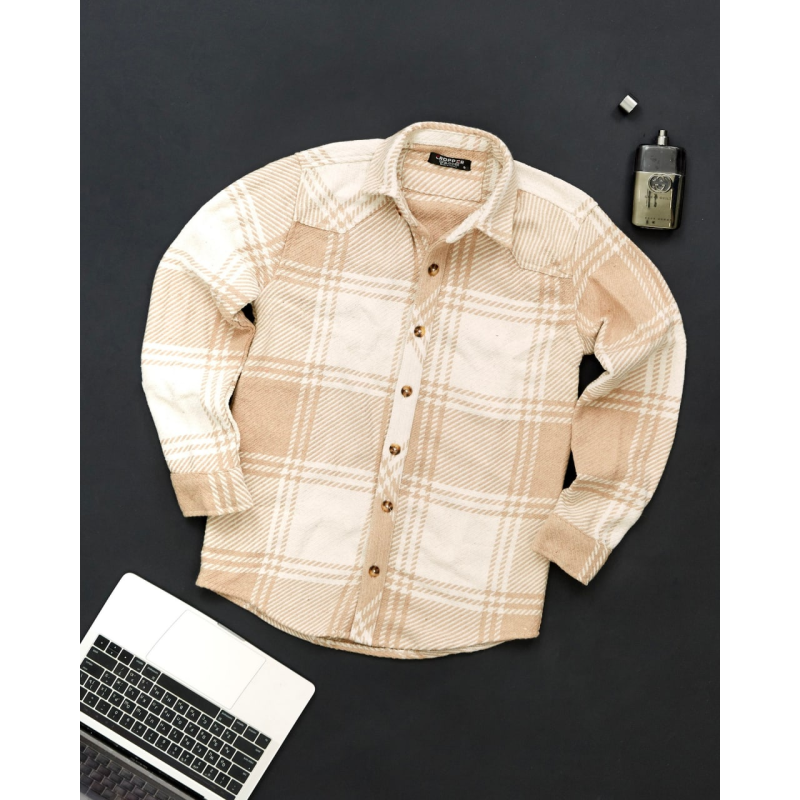 Тепла сорочка Бейджин бежевий L Тепла сорочка Бейджин бежевий L