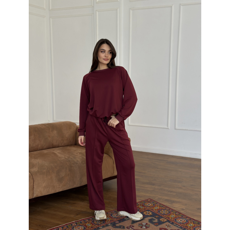 Жіночий спортивний костюм із широкими штанами Барбі ,XS/S