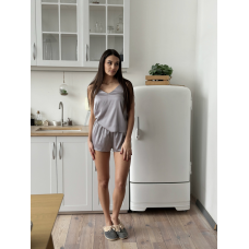 Піжама жіноча шовкова майка з шортами