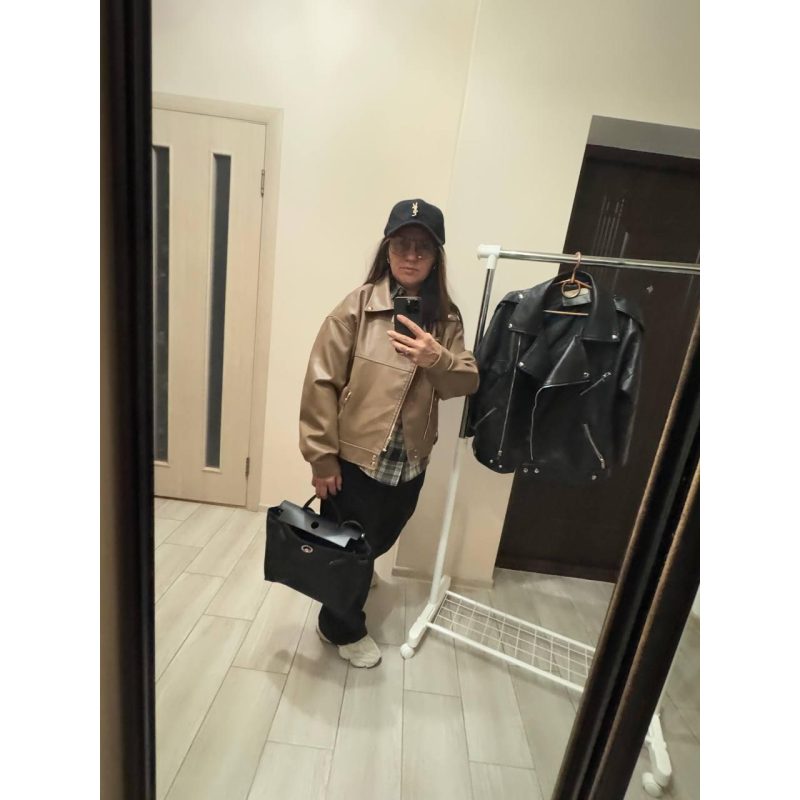 Косуха коричнева жіноча весна/осінь, Коричневий S