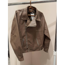 Куртка косуха жіноча весна/осінь,  Коричневий L