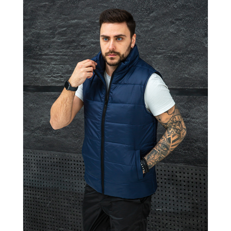 Жилетка чоловіча Синій, XL